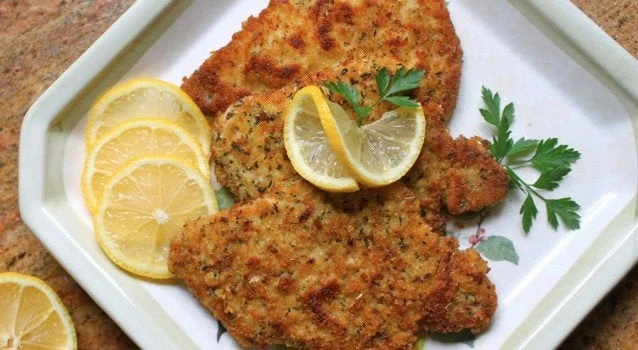 Σνίτσελ φούρνου: Η ίδια απόλαυση με λιγότερες θερμίδες!